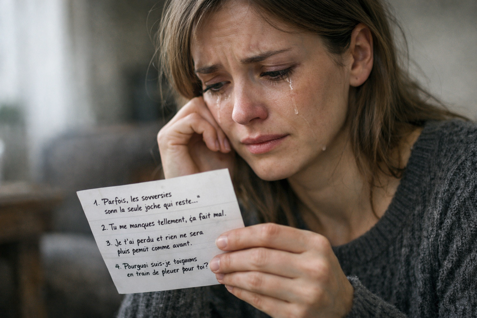 Des phrases tristes qui font pleurer : cet art de l&rsquo;émotion littéraire