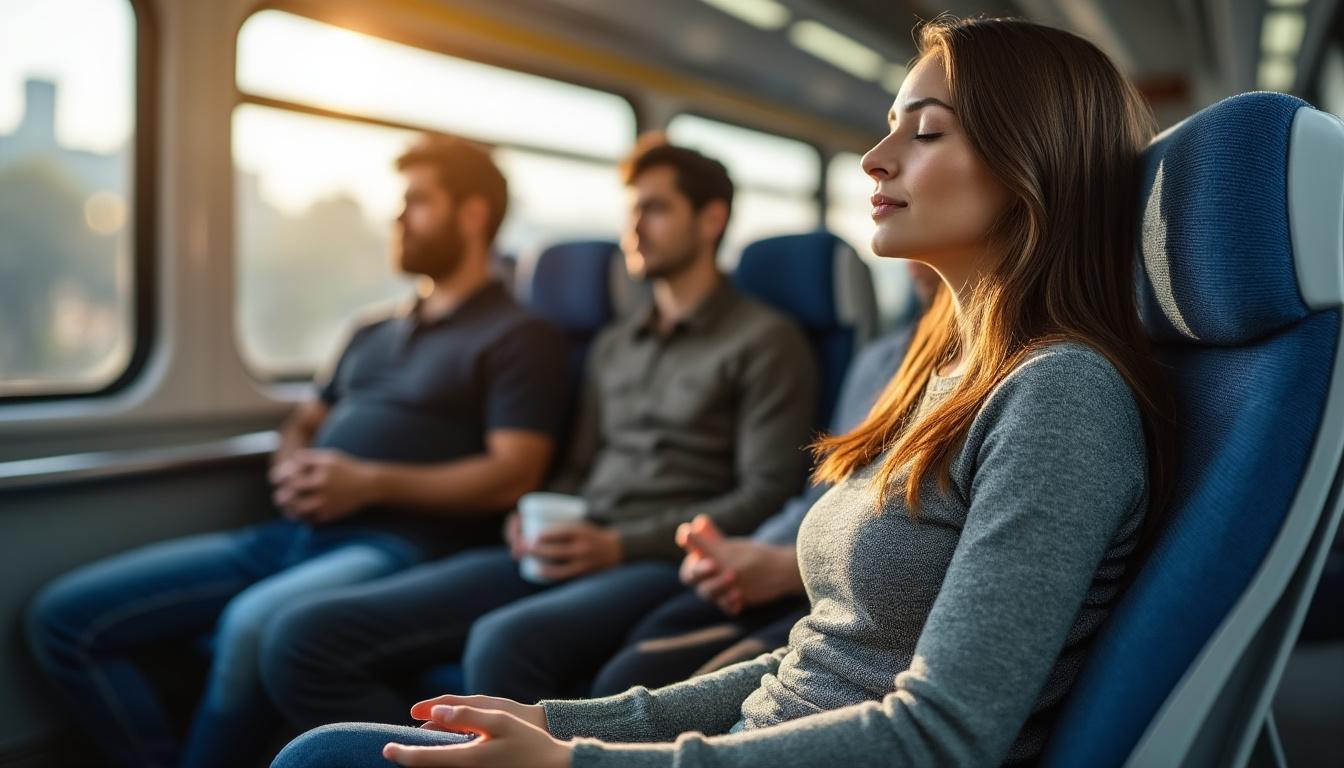 Méditation et stress : transformez vos trajets en instants de sérénité