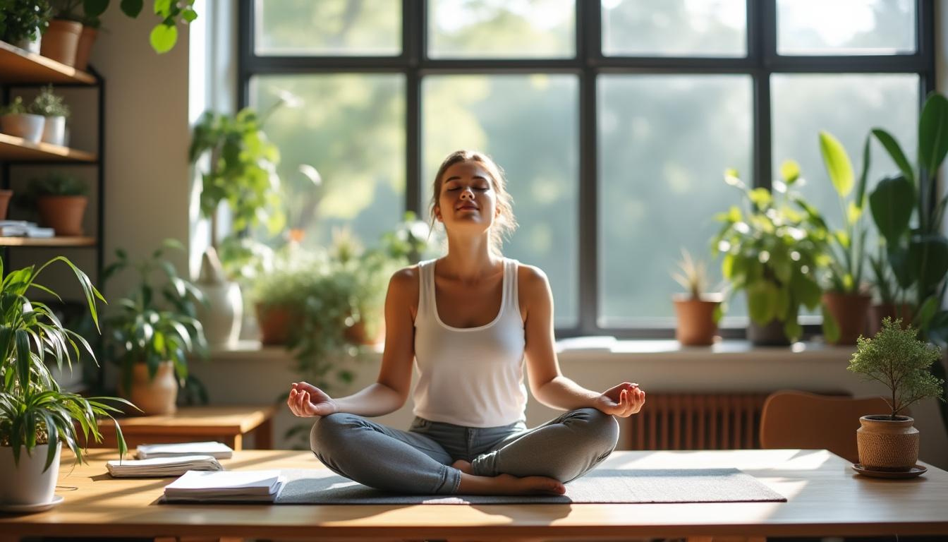 découvrez comment les micro-méditations peuvent transformer votre journée ! ces pauses express vous aident à clarifier votre esprit, réduire le stress et booster votre productivité. apprenez à intégrer ces moments de pleine conscience dans votre routine pour un meilleur équilibre entre vie professionnelle et personnelle.