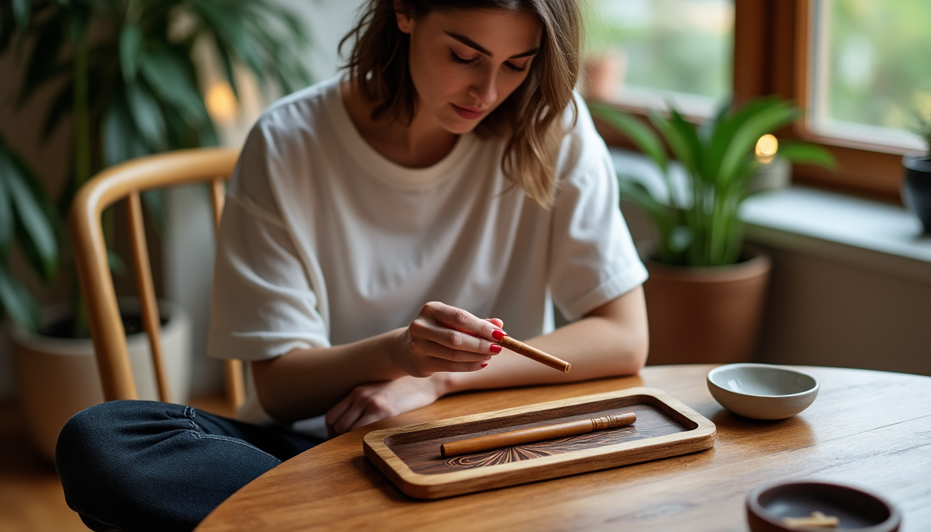 découvrez pourquoi le plateau pour rouler du cbd est l’accessoire incontournable pour tous les amateurs. pratique et stylé, il facilite la préparation de vos fleurs de cbd en toute propreté.