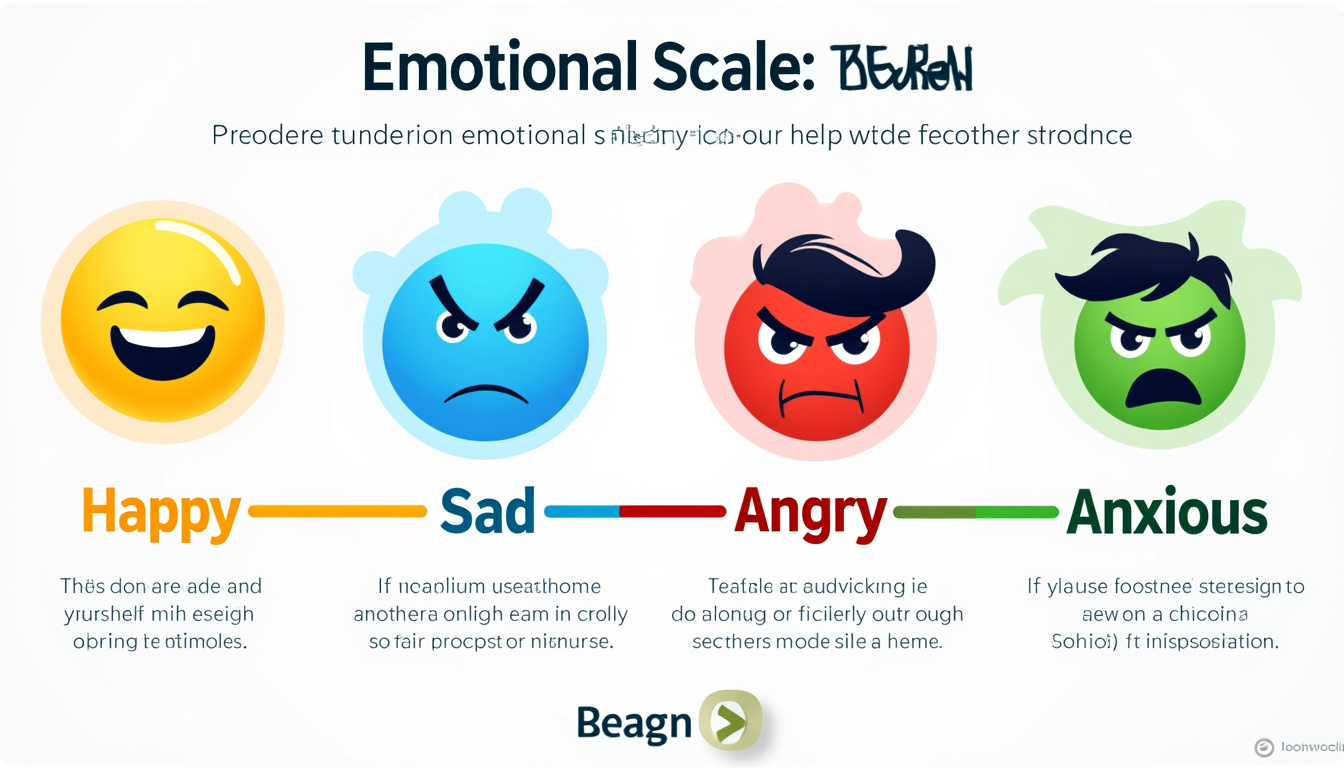 découvrez comment l'échelle des émotions à imprimer peut faciliter l'expression et la compréhension des sentiments. améliorez la communication émotionnelle au quotidien avec cet outil pratique.
