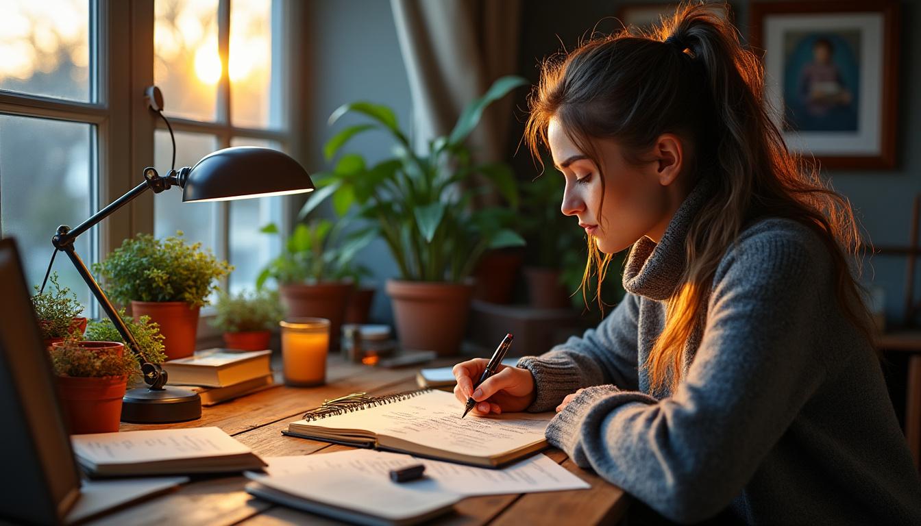 Écrire un poème positif : techniques et inspirations