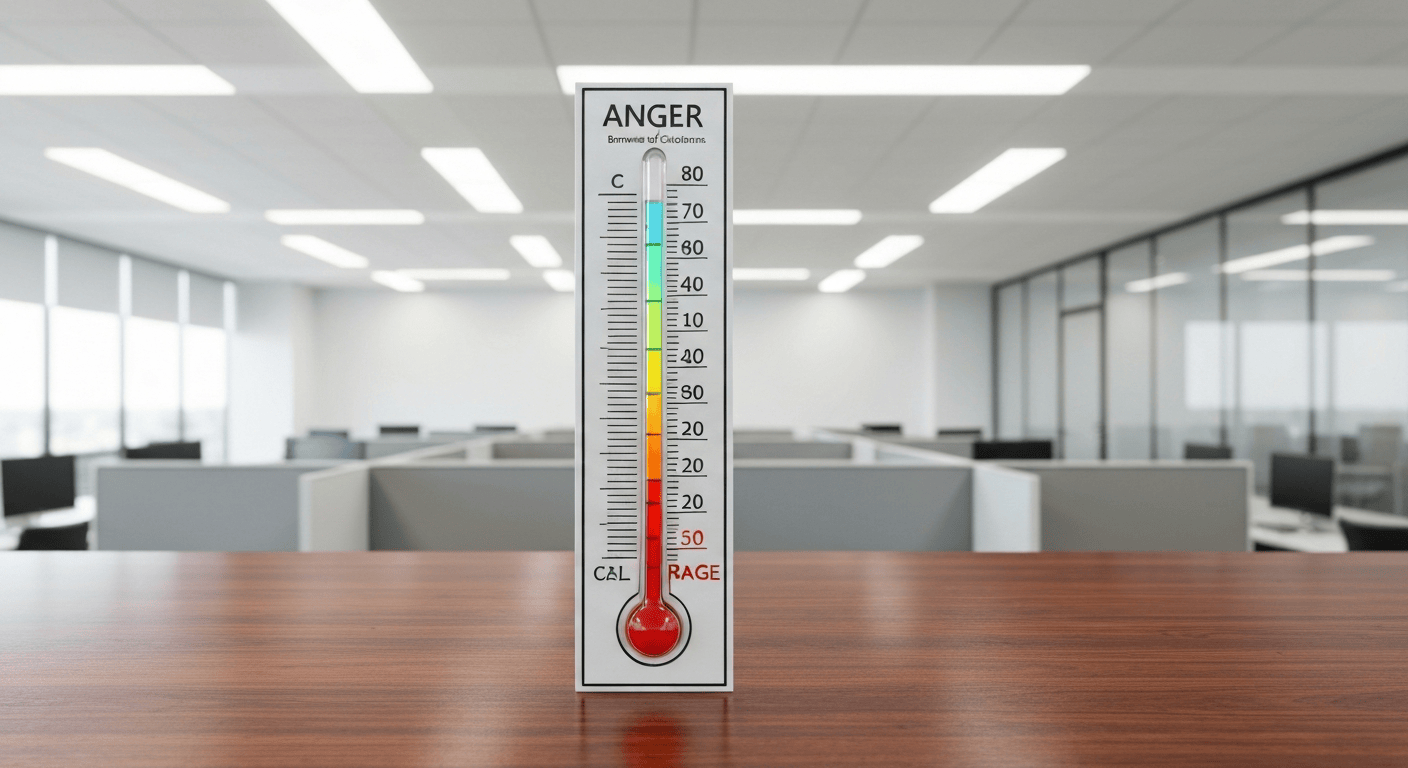 Le thermomètre de la colère comme baromètre des émotions en entreprise