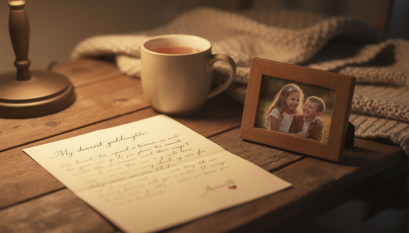 découvrez comment exprimer votre affection à votre filleule avec des mots touchants et sincères, pour renforcer vos liens en toute simplicité.