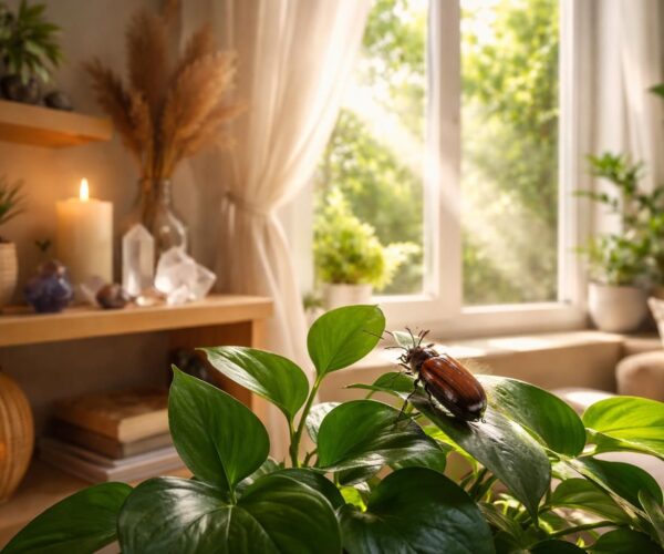 Comment la signification spirituelle du hanneton dans la maison peut influencer votre énergie domestique