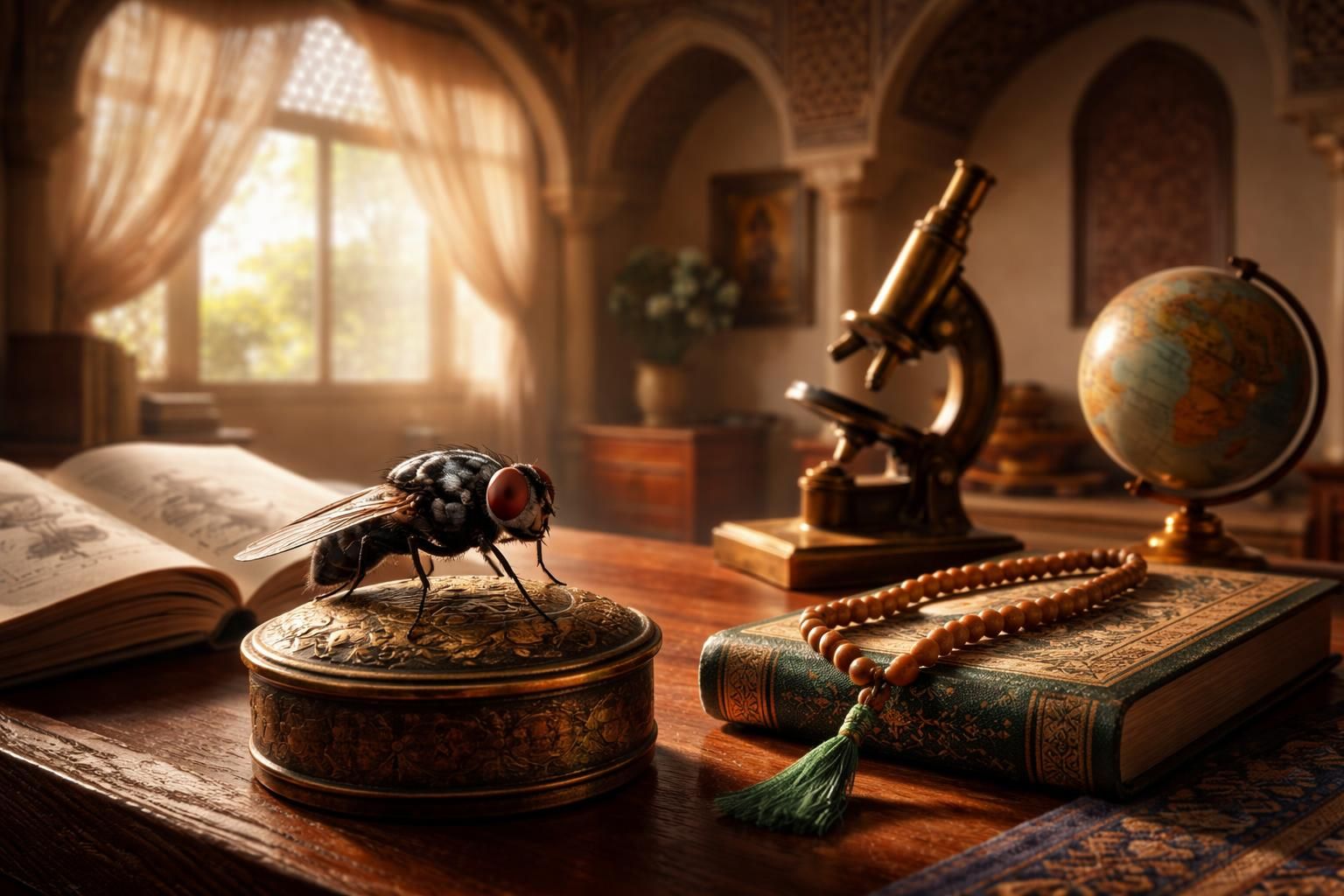 La science et la foi : la signification dans l&rsquo;islam d&rsquo;une grosse mouche noire dans la maison expliquée
