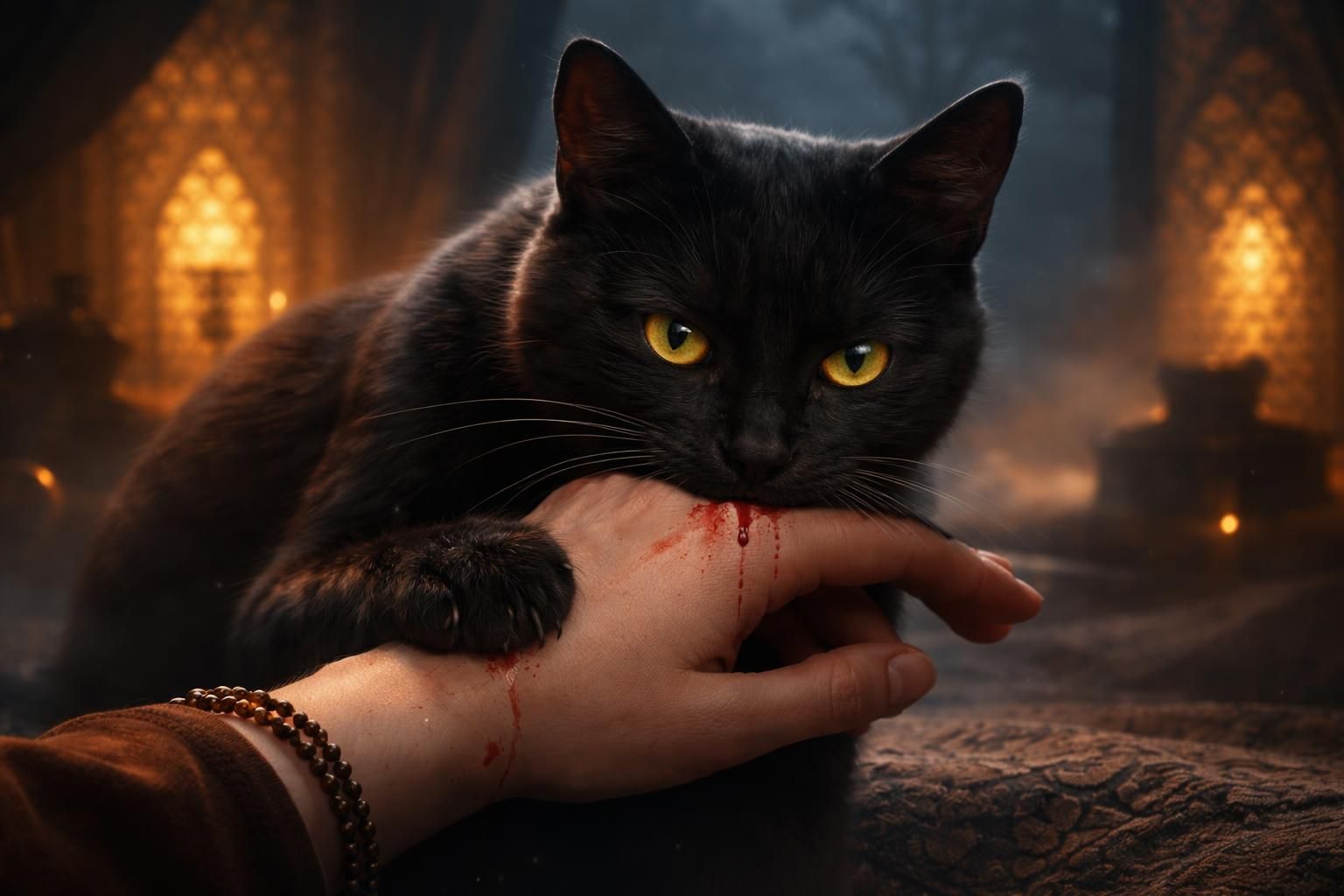 Les significations mystérieuses de rêver de chat en islam et de se faire mordre