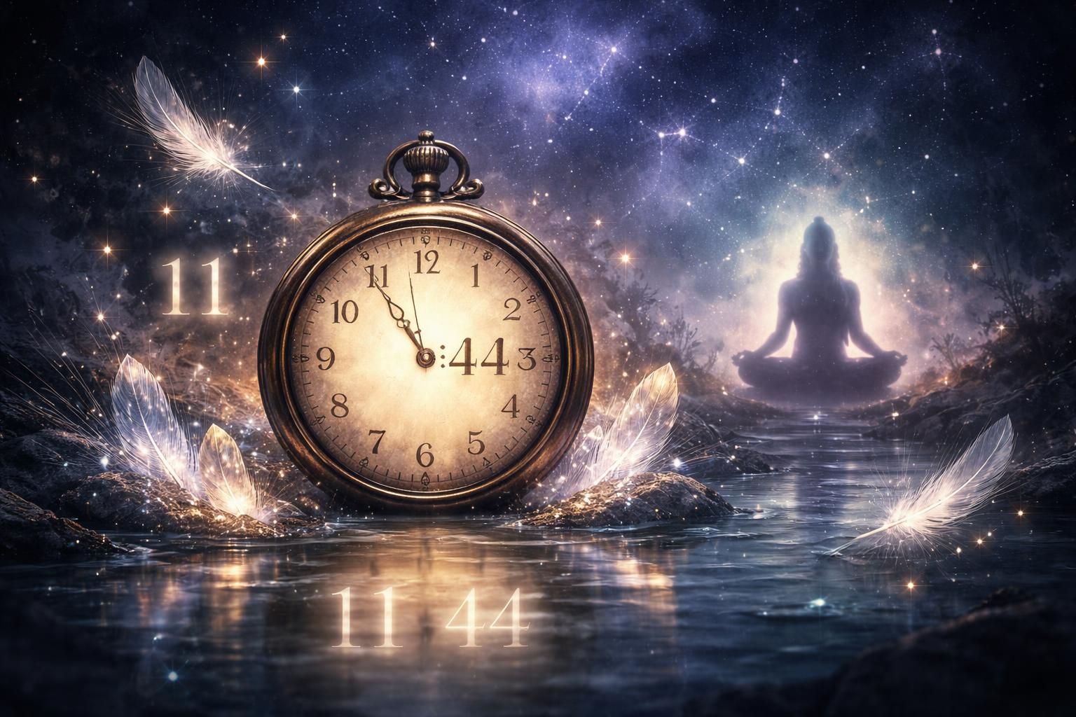 Plongée dans la signification de l&rsquo;heure miroir 11h44 et ses interprétations mystiques