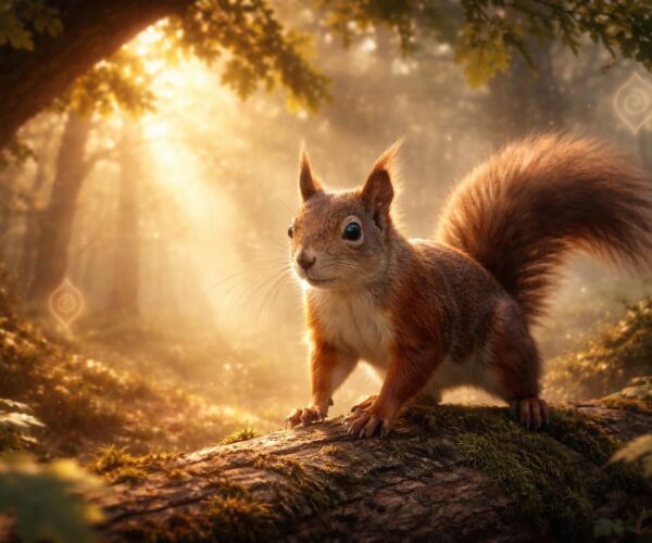 Signification spirituelle de croiser un écureuil : les messages cachés de cet animal totem