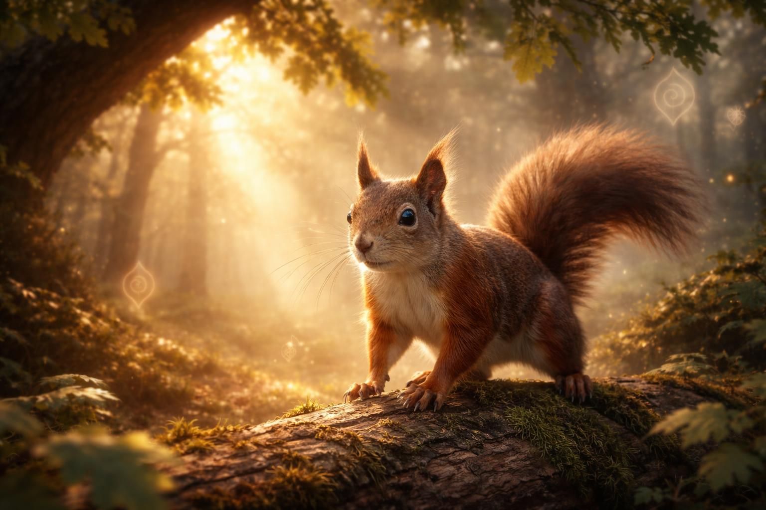 Signification spirituelle de croiser un écureuil : les messages cachés de cet animal totem