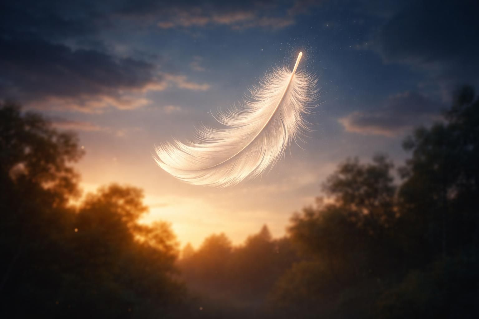 Signification spirituelle de la plume qui tombe du ciel : comment interpréter ce phénomène mystique
