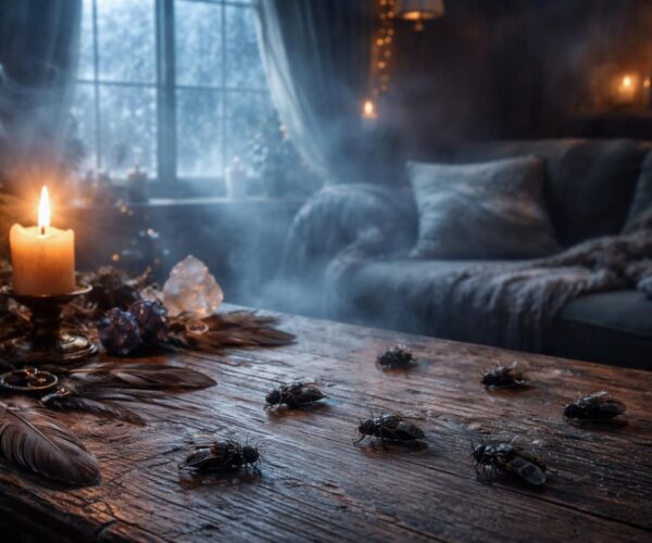 Signification spirituelle des mouches mortes en hiver dans la maison : un message des esprits ?