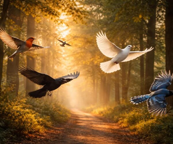 La signification des oiseaux qui croisent votre chemin : un guide pour interpréter leurs messages