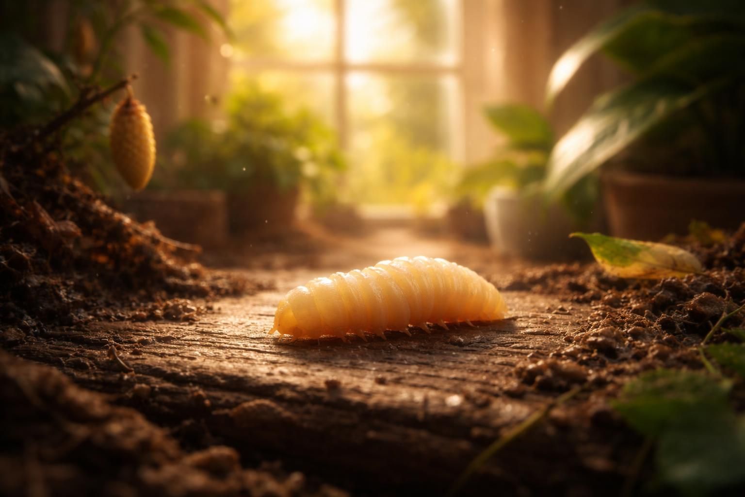 Signification spirituelle d&rsquo;un asticot dans la maison : un symbole d&rsquo;évolution et de transformation